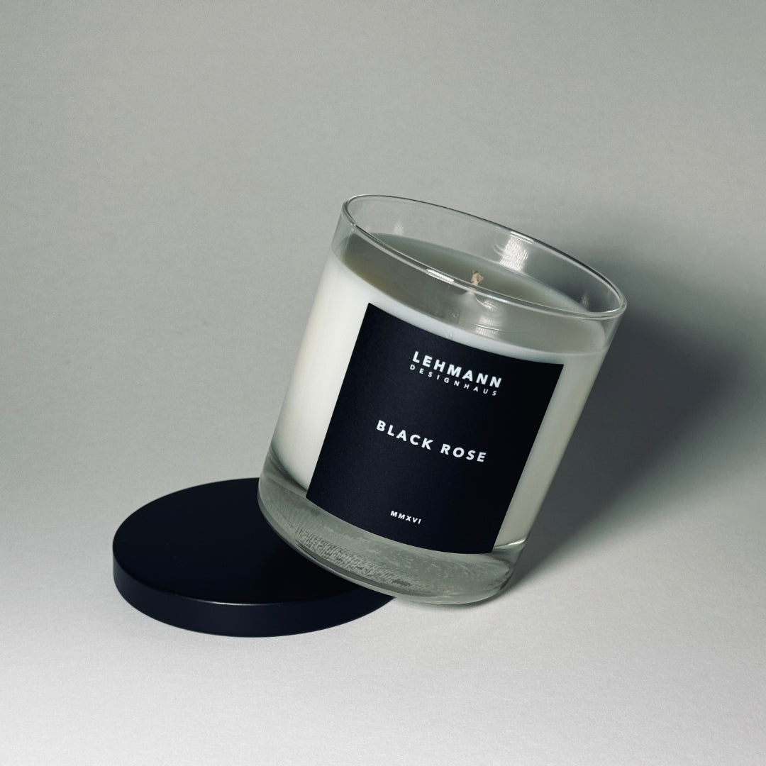 Black Rose 8 Ounce Candle