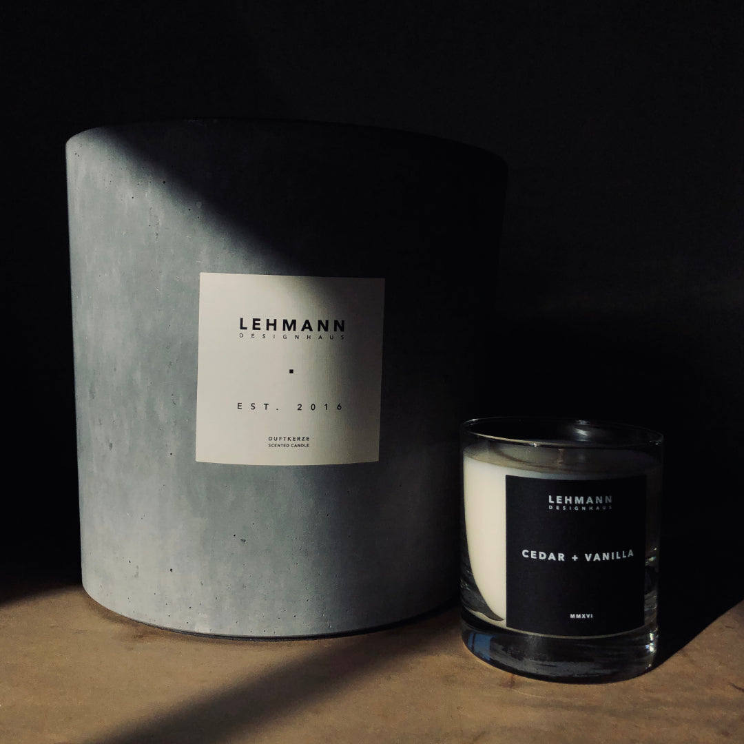 Colossal Concrete Candle |  150 oz | 1000+ Hour Burn Time