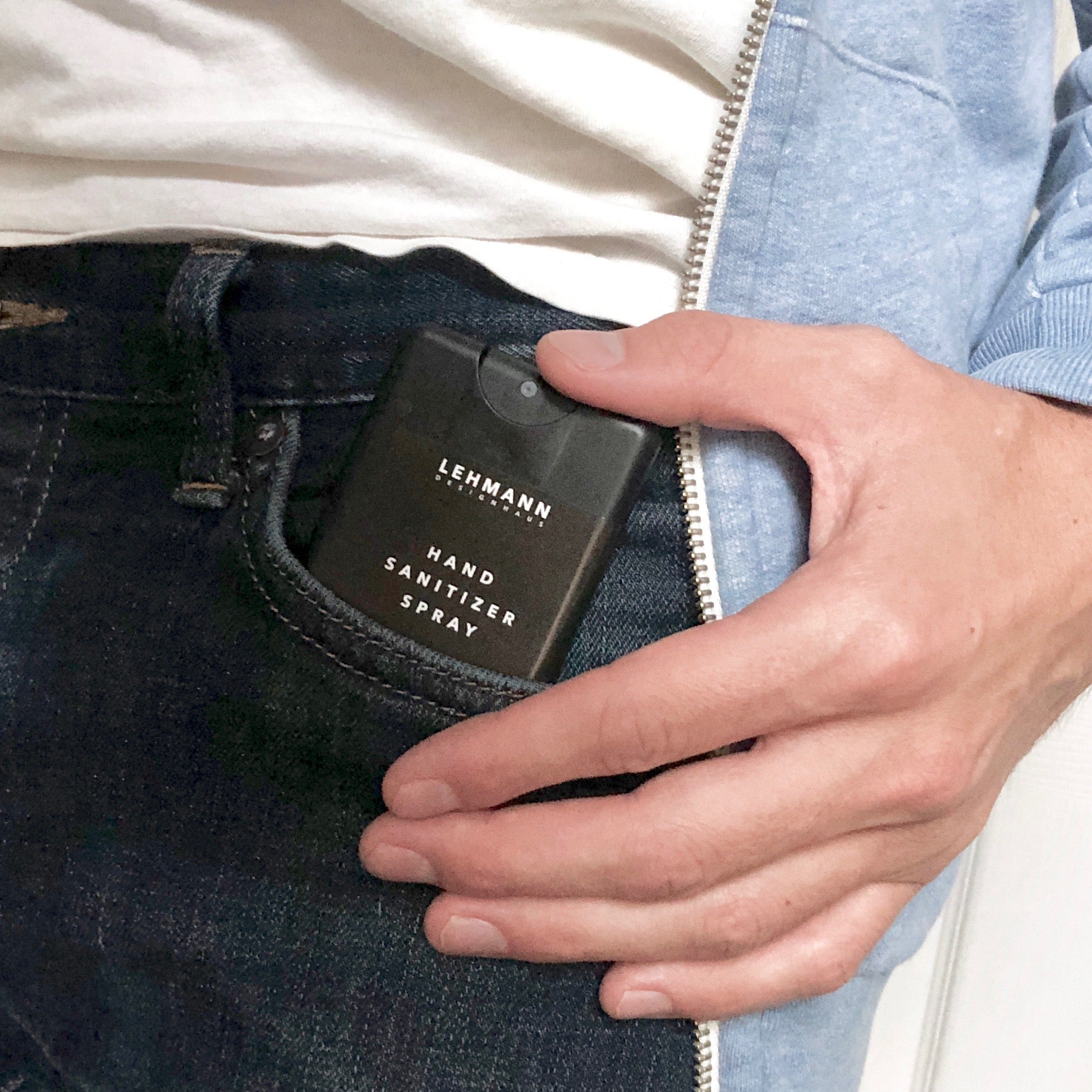 Green Mandarin Hand Sanitizer Spray (3-Pack) | Natural & Non-Toxic | Handmade